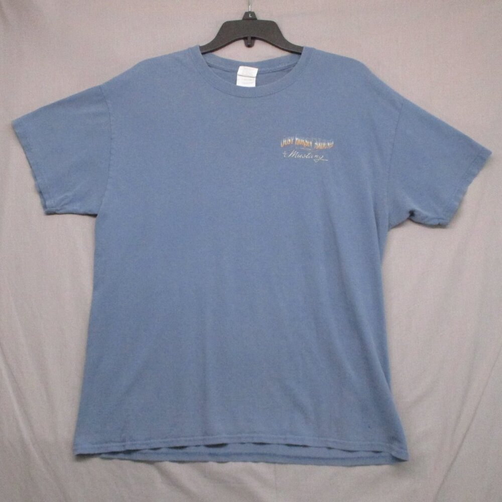 Gildan Ford Graphic Print T-Shirt Blue Men Size | L